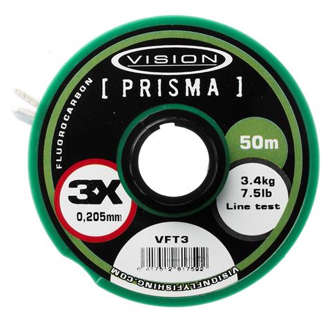 Vision Prisma Fluorocarbon Tippet 50 m siima