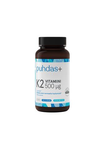 Puhdas+ K2-vitamiini 500 Âµg, 60 kaps