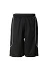 Urban Classics - Piping Mesh Shorts - Shortsit - Miehet - Musta