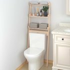 vidaXL WC-teline 63,5x32x179 cm täysi mänty, WC-istuimet ja tarvikkeet