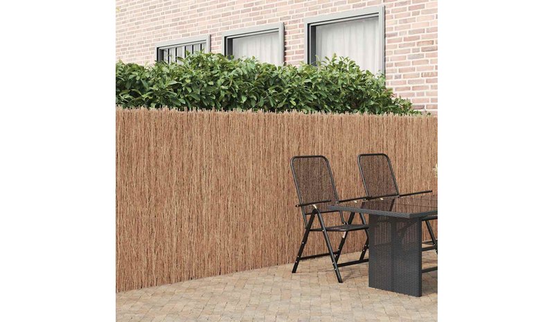 vidaXL Risuaitta Ruskea 400 x 150 cm Pajupaju