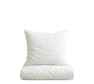 Omhu Økologisk Sengesæt - Percale - White - 140X220CM