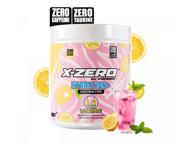 X-Gamer X-Zero Hydration+ Pink Lemonade - 100 Annos