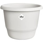 Kukkaruukku - ELHO - Amiga Round 47 - Valkoinen - Ø 47 x K 35 cm - Ulkokäyttöön - 100 % kierrätetty