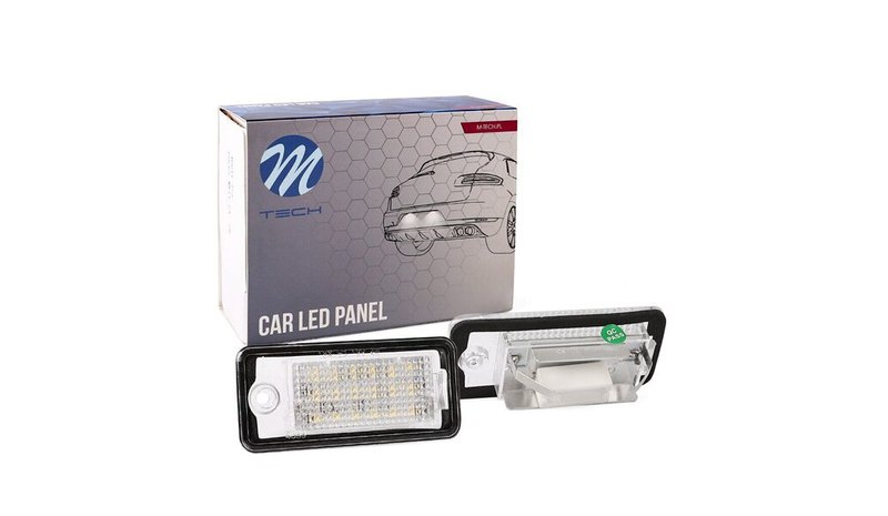 LED rekisterikilven valosarja M-Tech, Audi, 2 kpl.