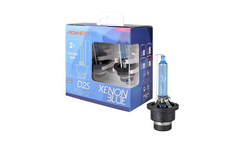 Auton ksenonpolttimo M-Tech Powertec Xenon Blue D2S DUO