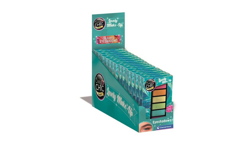 Clementoni Crazy Chic - tropical Vibe -meikkipaletti
