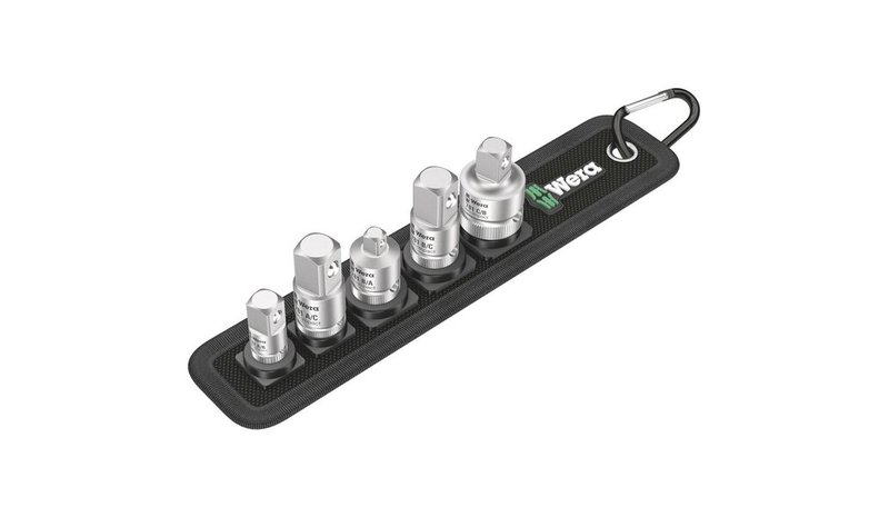 Adapteri Wera WE05042680001; 1/4''; 3/8''; 6 kpl.