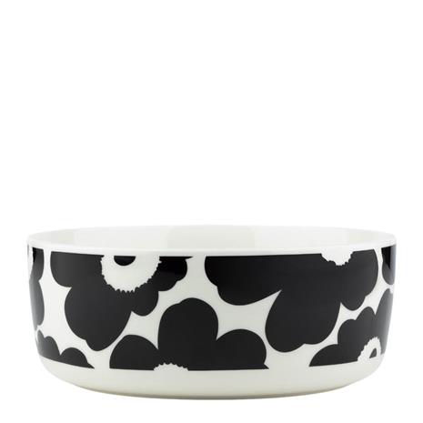 Marimekko Unikko kulho 1,5 l Black-White