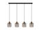 EGLO CHISLE PENDELE 4XE27 SORT/AMBER – kuva 8
