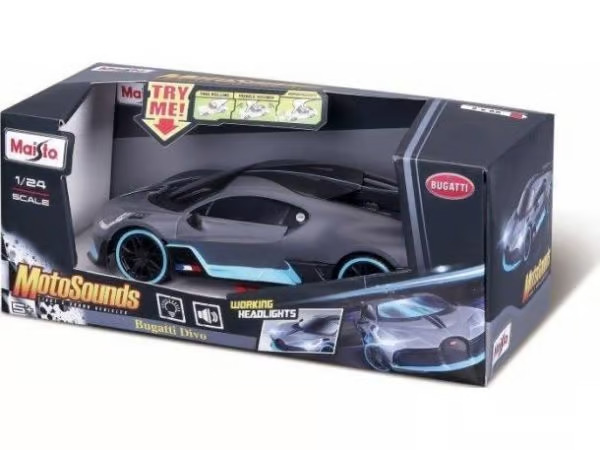 MAISTO MAISTO 81730 Bugatti Divo auto valo, ääni 1:24