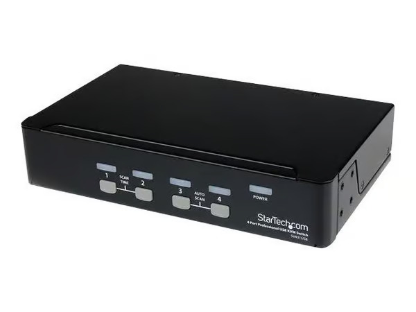 StarTech SV431USB 4-Port VGA USB KVM Switch with Hub