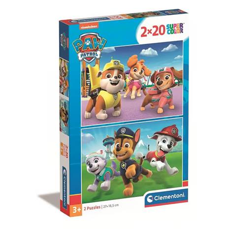 Paw Patrol Leikkipaikka 2x20 Palan Palapeli