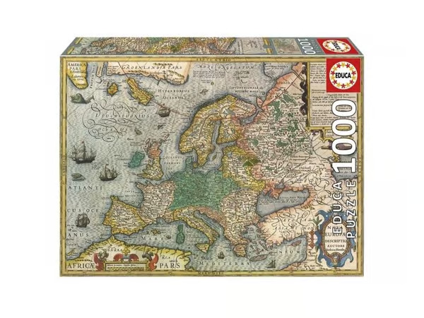 Educa 1000 Euroopan kartta