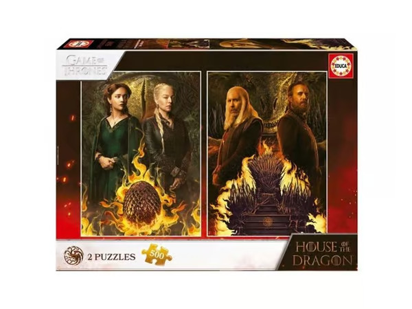 Educa 2x500 bitars House Of The Dragon
