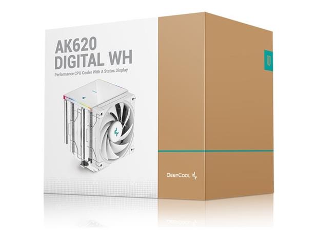 DeepCool AK620 DIGITAL WH - CPU-ilmanjäähdytin