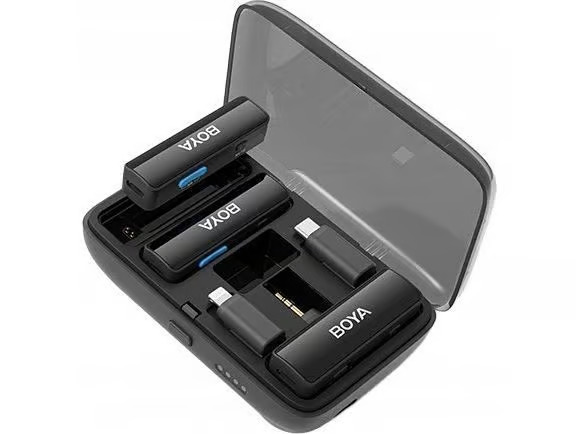 BOYA Wireless Microphone System X2 3.5mm Lightning & USB-C