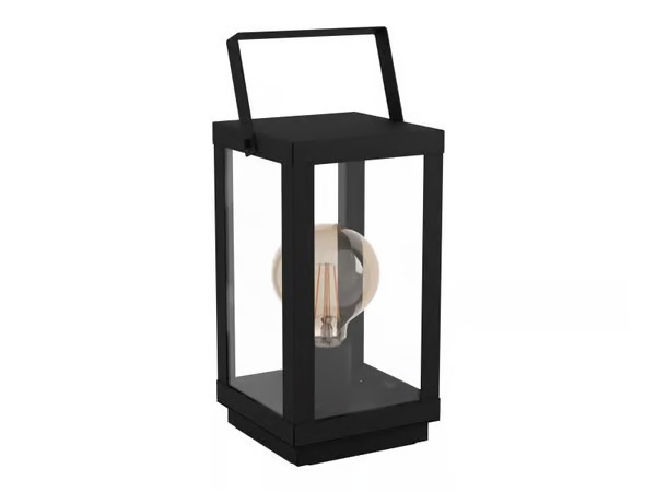 EGLO BRADFORD 1 BORD E27 SORT/KLAR