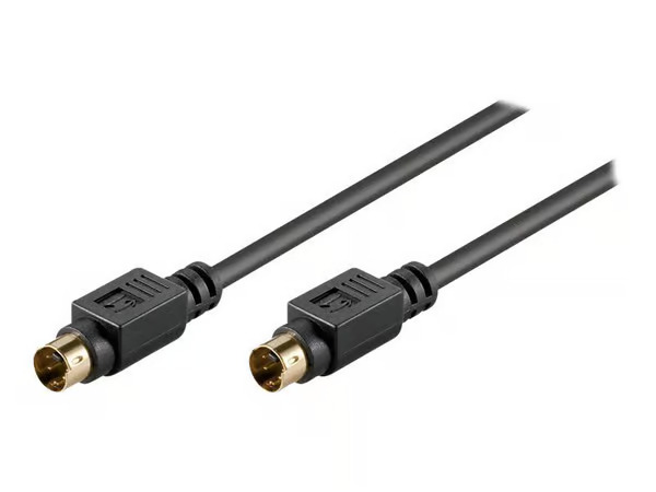 Pro S-Video connector cable single shielded