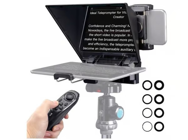 Feelworld TP2A, teleprompteri puhelimelle / tabletille