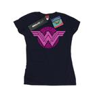 DC Comics Naisten/Naisten Wonder Woman Pinkki Mosaiikki Puuvilla T-paita