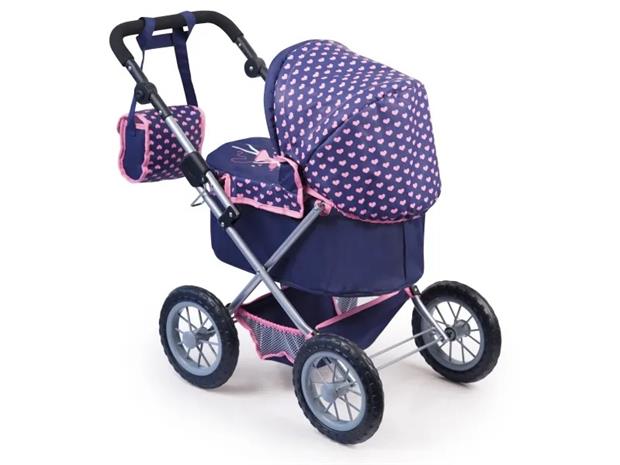 Bayer - Dolls Pram - Trendy - Navy (13052AA)