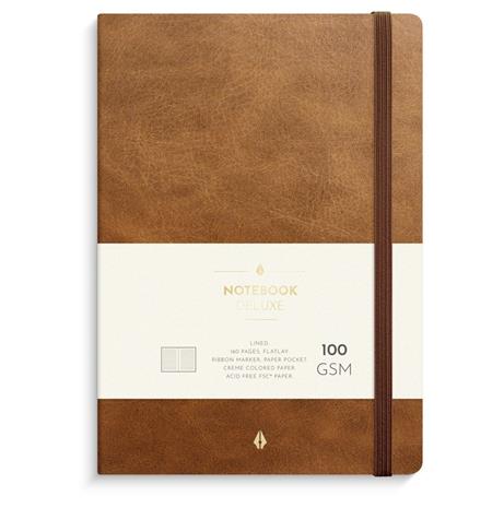Burde Notebook Deluxe A5 brown