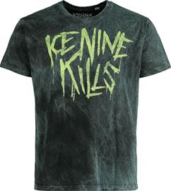 Ice Nine Kills - Joker Clean - T-paita - Miehet - Petroolinsininen