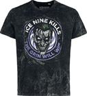 Ice Nine Kills - The Grin - T-paita - Miehet - Kivihiilenharmaa
