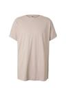 Urban Classics - Long Shaped Turnup Tee - T-paita - Miehet - Beige