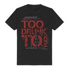 Dead Kennedys - Too Drunk - T-paita - Miehet - Musta
