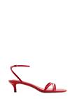 Mango Criss-Cross Straps Sandals - Red - 42