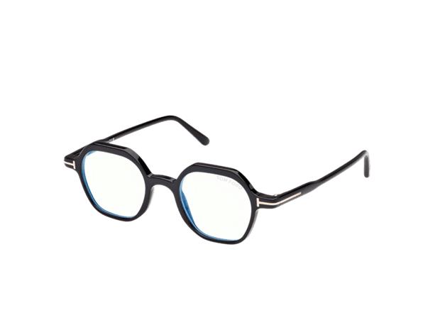 Tietokonelasit Tom Ford FT5900-B/V 001 joissa on sinisen valon suodatin