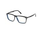 Tietokonelasit Tom Ford FT5959-B/V 001 joissa on sinisen valon suodatin