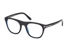 Tietokonelasit Tom Ford FT5895-B/V 001 joissa on sinisen valon suodatin