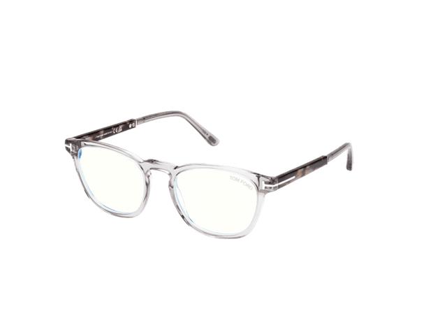 Tietokonelasit Tom Ford FT5890-B/V 020 joissa on sinisen valon suodatin