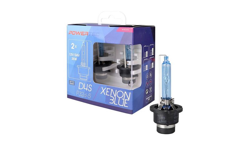 Auton ksenonpolttimo M-Tech Powertec Xenon Blue D4S DUO