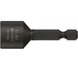 Pistorasian kärki magneetilla 13x50mm