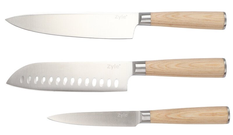 Veitsisetti Zyle ZY1170SET, 3 kpl.