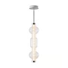 Artemide Alambicco pystyriippuvalaisin, sovelluksella ohjattava 3 lasikupua