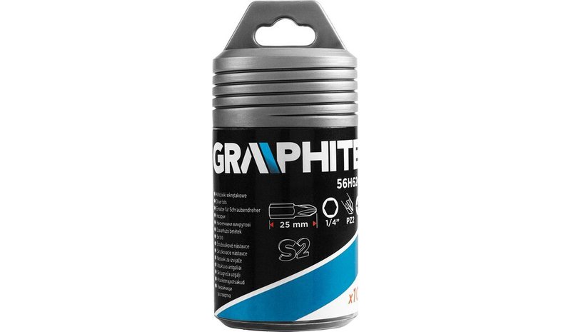 100 kpl. Ph2 x 25mm grafiittiporanterät – kuva 1/1
