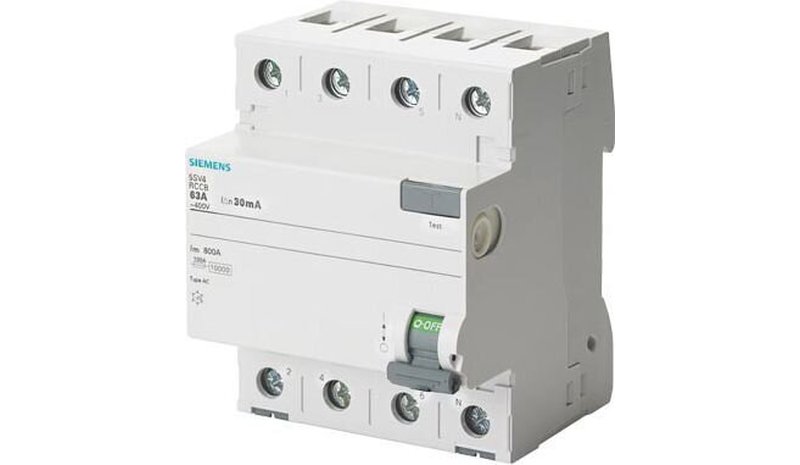4p 25a 0.03a Ac 400v katkaisija