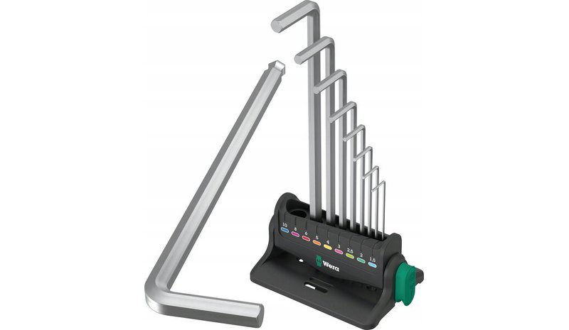Kiintoavainsarja Wera 950/9 Hex-plus, 9 kpl. – kuva 1/2