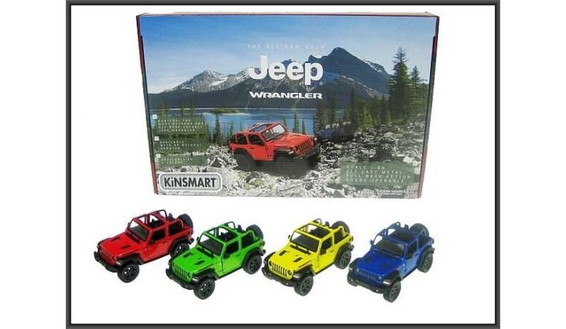 Malli jeep Wrangler Rubicon 1:26-1:42