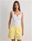 Pieces - Keltainen - Pcbibby Hw Shorts Msa Wvn Bc
