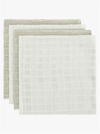 Peppi Musliiniviltti 4-pack, Dried Sage