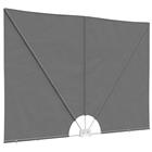 vidaXL Parvekkeen yksityisyyden suoja 240 x 160 cm Polyesteri