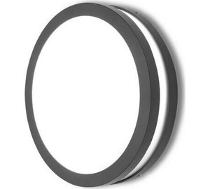 Lutec Titan ulkokattovalaisin, harmaa, E27, Ip54