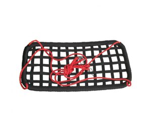 Lasten keinu Master 110x55 cm, musta/punainen