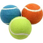 3 kelluvaa tennispalloa koirille, 6 cm
